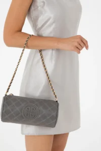Pierre Cardin Gray Crossbody Bag - Image 2