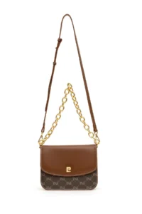 Pierre Cardin Tan Crossbody Bag - Image 6