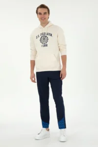 US Polo Assn. Men Navy Blue Sweatpants - Image 3