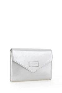 Pierre Cardin Silver Handbag - Image 3