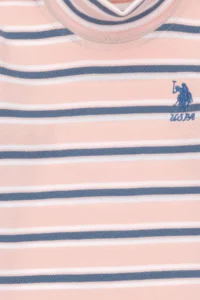 US Polo Assn. Girls' Dusty Pink Turtleneck Sweatshirt - Image 5