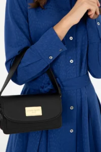 Pierre Cardin Black Shoulder Bag - Image 2