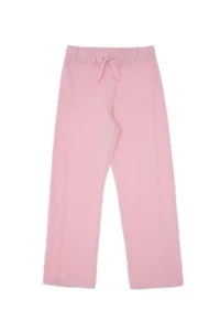 US Polo Assn. Girls' Pink Fleece Sweatpants - Image 5