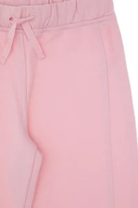 US Polo Assn. Girls' Pink Fleece Sweatpants - Image 7