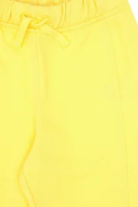 US Polo Assn. Girls' Yellow Fleece Sweatpants - Image 6