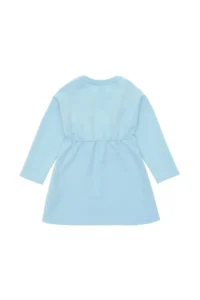 US Polo Assn. Girls' Aqua Green Knitting Dress - Image 4