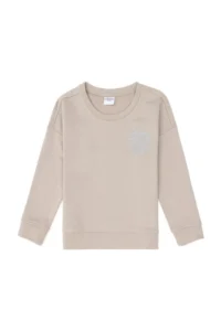 US Polo Assn. Girls' Stone Crew Neck Basic Sweatshirt - Image 3