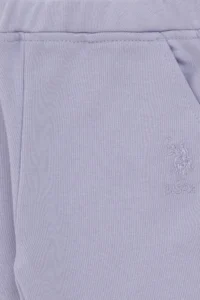 US Polo Assn. Baby Girl Lilac Sweatpants - Image 4
