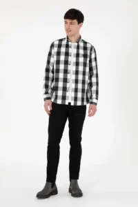 US Polo Assn. Men Black Long Sleeve Shirt - Image 4