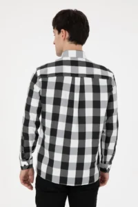 US Polo Assn. Men Black Long Sleeve Shirt - Image 5