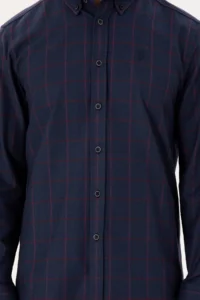 US Polo Assn. Men Navy Blue Long Sleeve Shirt - Image 6