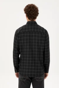 US Polo Assn. Men Black Long Sleeve Shirt - Image 5