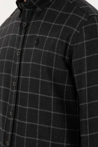 US Polo Assn. Men Black Long Sleeve Shirt - Image 7