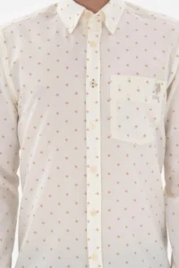 US Polo Assn. Men Cream Regular Fit with pocket Shirt - Image 6