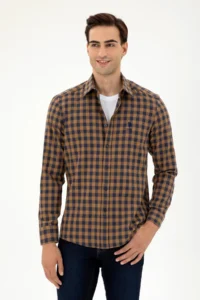 US Polo Assn. Men Yellow Long Sleeve Shirt