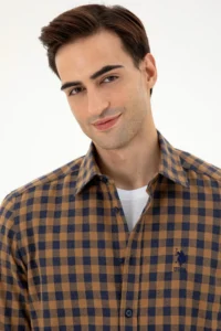 US Polo Assn. Men Yellow Long Sleeve Shirt - Image 2