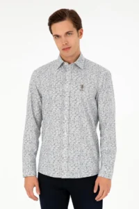 US Polo Assn. Men Stone Long Sleeve Shirt