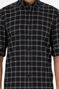 US Polo Assn. Men Black Long Sleeve Shirt - Image 6