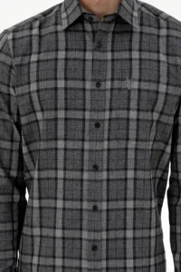 US Polo Assn. Men Anthracite Long Sleeve Shirt - Image 6
