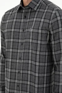 US Polo Assn. Men Anthracite Long Sleeve Shirt - Image 7