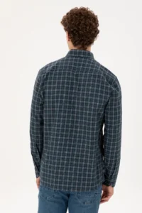 US Polo Assn. Men Dark Green Long Sleeve Shirt - Image 5