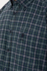 US Polo Assn. Men Dark Green Long Sleeve Shirt - Image 7
