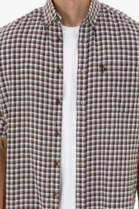 US Polo Assn. Men Brown Long Sleeve Shirt - Image 6