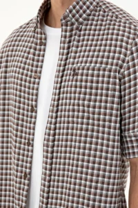 US Polo Assn. Men Brown Long Sleeve Shirt - Image 7