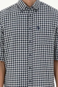 US Polo Assn. Men Navy Blue Long Sleeve Shirt - Image 6