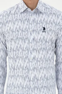 US Polo Assn. Men White Long Sleeve Shirt - Image 6