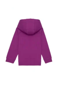 US Polo Assn. Girls' Violet Zippered Sweatshirt - Image 4