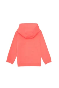 US Polo Assn. Girls' Pomegranate Zippered Sweatshirt - Image 2