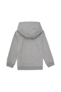 US Polo Assn. Girls' Gray Melanj Zippered Sweatshirt - Image 4
