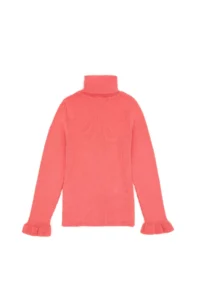 US Polo Assn. Girls' Pomegranate Turtleneck Sweater - Image 4