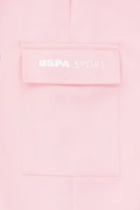 US Polo Assn. Girls' Powder Pink Pocket Detailed Jogger Sweatpants - Image 6
