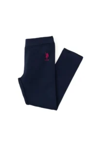 US Polo Assn. Girls' Navy Blue Leggings