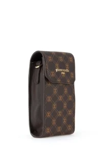 Pierre Cardin Brown Crossbody Bag - Image 4