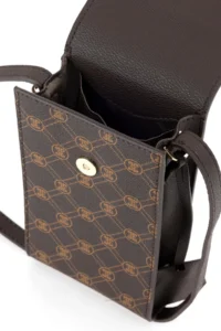 Pierre Cardin Brown Crossbody Bag - Image 7