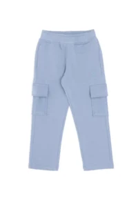 US Polo Assn. Girls' Light Blue with pocket Sweatpants - Image 4