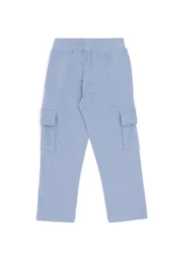 US Polo Assn. Girls' Light Blue with pocket Sweatpants - Image 5