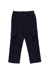 US Polo Assn. Girls' Navy Blue with pocket Sweatpants - Image 4