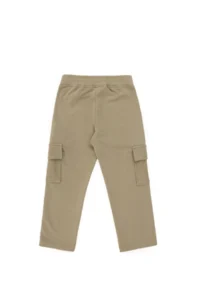 US Polo Assn. Girls' Light Khaki with pocket Sweatpants - Image 5