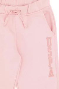 US Polo Assn. Girls' Toz Pink Sweatpants - Image 4