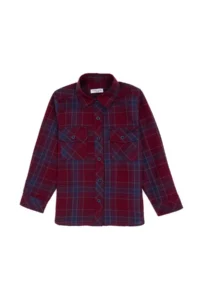 US Polo Assn. Girls' Red Long Sleeve Shirt - Image 3