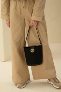 Pierre Cardin Black Shoulder Bag - Image 2