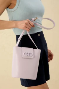 Pierre Cardin Lilac Shoulder Bag - Image 2