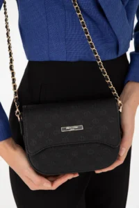 Pierre Cardin Black Crossbody Bag - Image 2