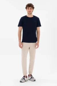 US Polo Assn. Men slim Fit Elastic Hem Stone Sweatpants - Image 3