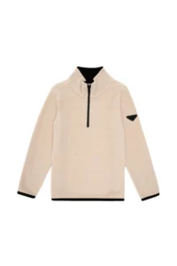 US Polo Assn. Boys' Half Zippered Stone Fleece Sweatshirt - Image 2
