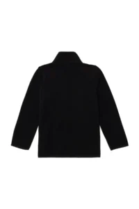 US Polo Assn. Boys' Zippered Black Fleece Sweatshirt - Image 4